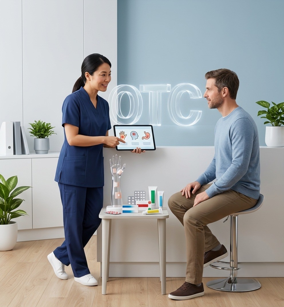 Nurse and patient